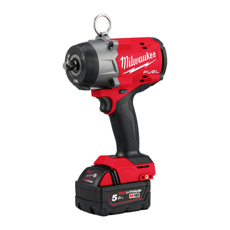 Milwaukee M18 fhiw2p12-502x cheie de impact, cuplu ridicat M18 FUEL™ 1/2˝ cu pin de blocare 4933492786