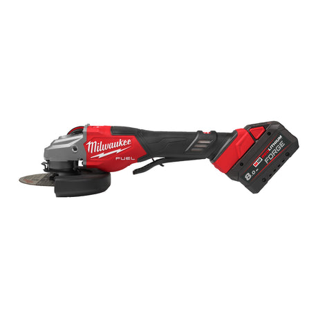 Milwaukee 4933493418 Polizor unghiular de înaltă performanță cu frânare rapidă și comutator tip clapetă M18 FUEL™ 125 mm