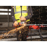 Milwaukee 4933493419 Polizor unghiular de înaltă performanță, 125 mm cu frânare, viteză variabilă și one-key™ M18 FUEL™