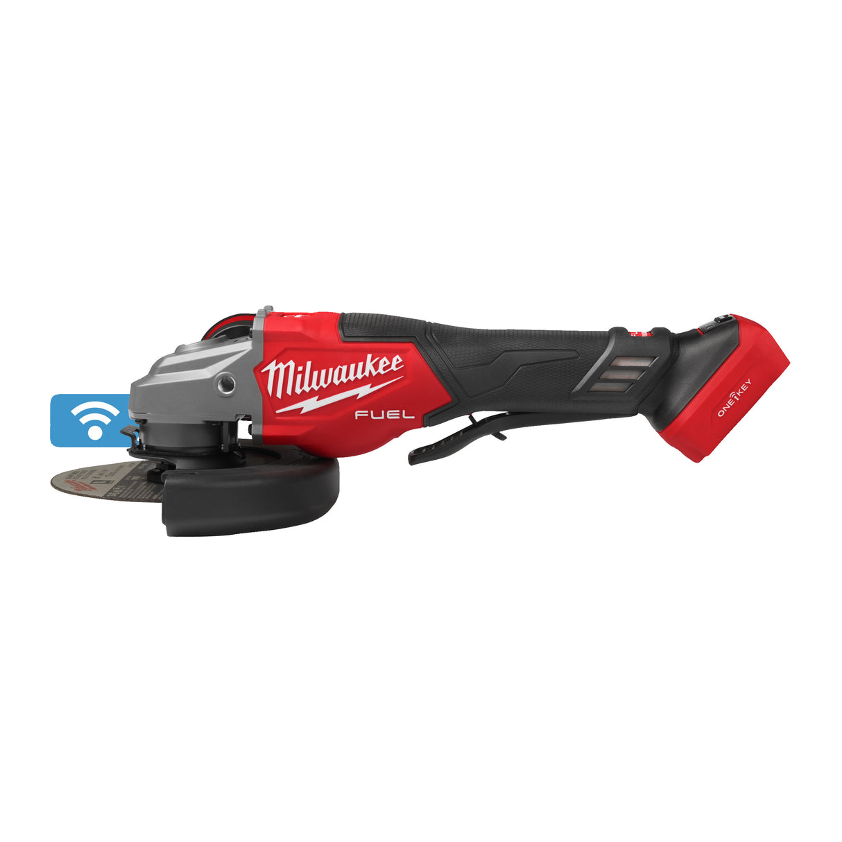 Milwaukee 4933493419 Polizor unghiular de înaltă performanță, 125 mm cu frânare, viteză variabilă și one-key™ M18 FUEL™