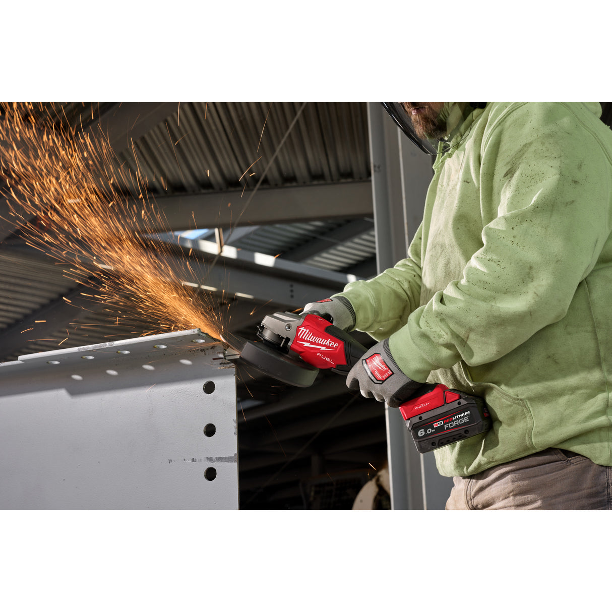 Milwaukee 4933498942 Polizor unghiular de înaltă performanță, 180 mm cu frânare, viteză variabilă și one-key™ M18 FUEL™