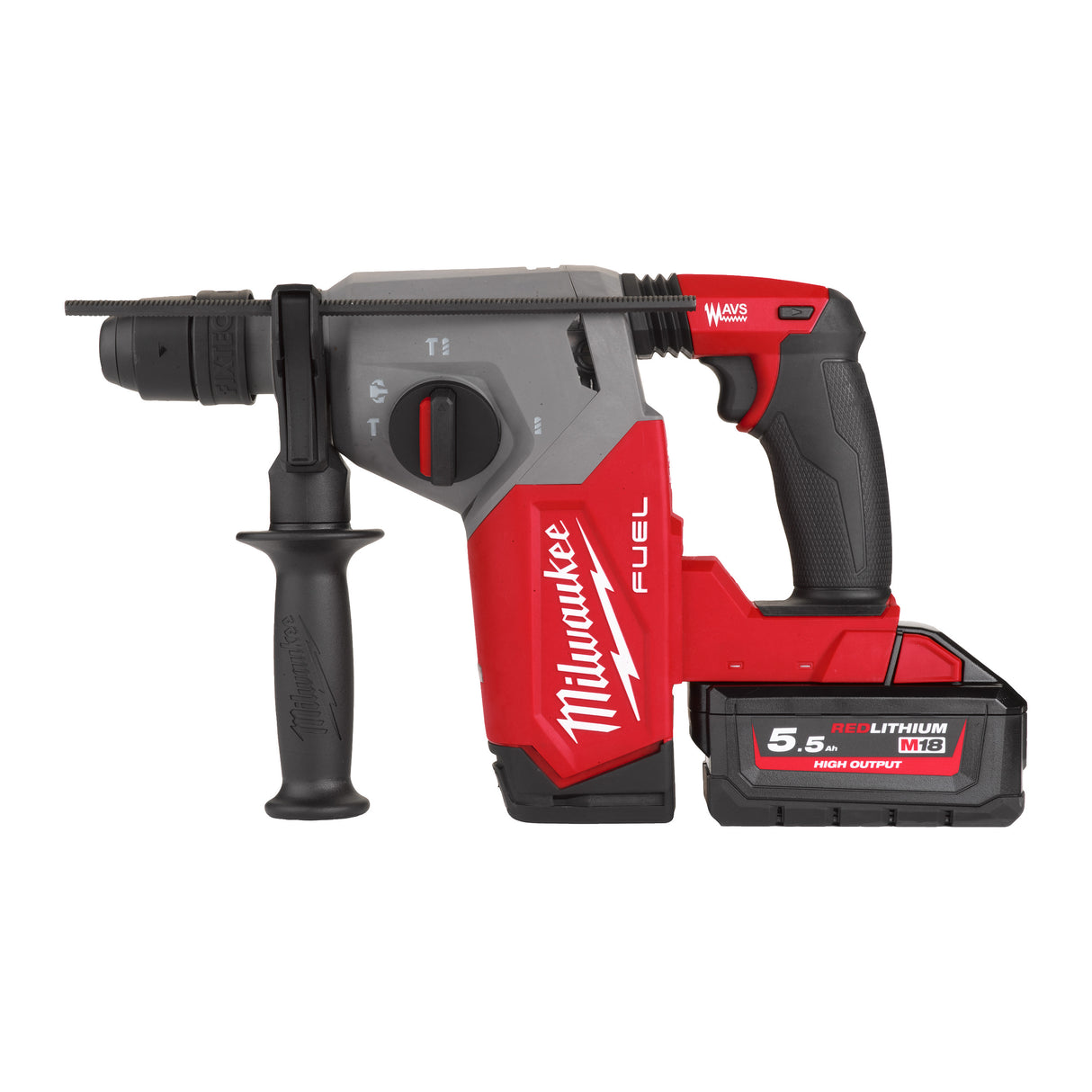 Milwaukee M18fhx-552x ciocan rotopercutor cu acumulator 4933478889