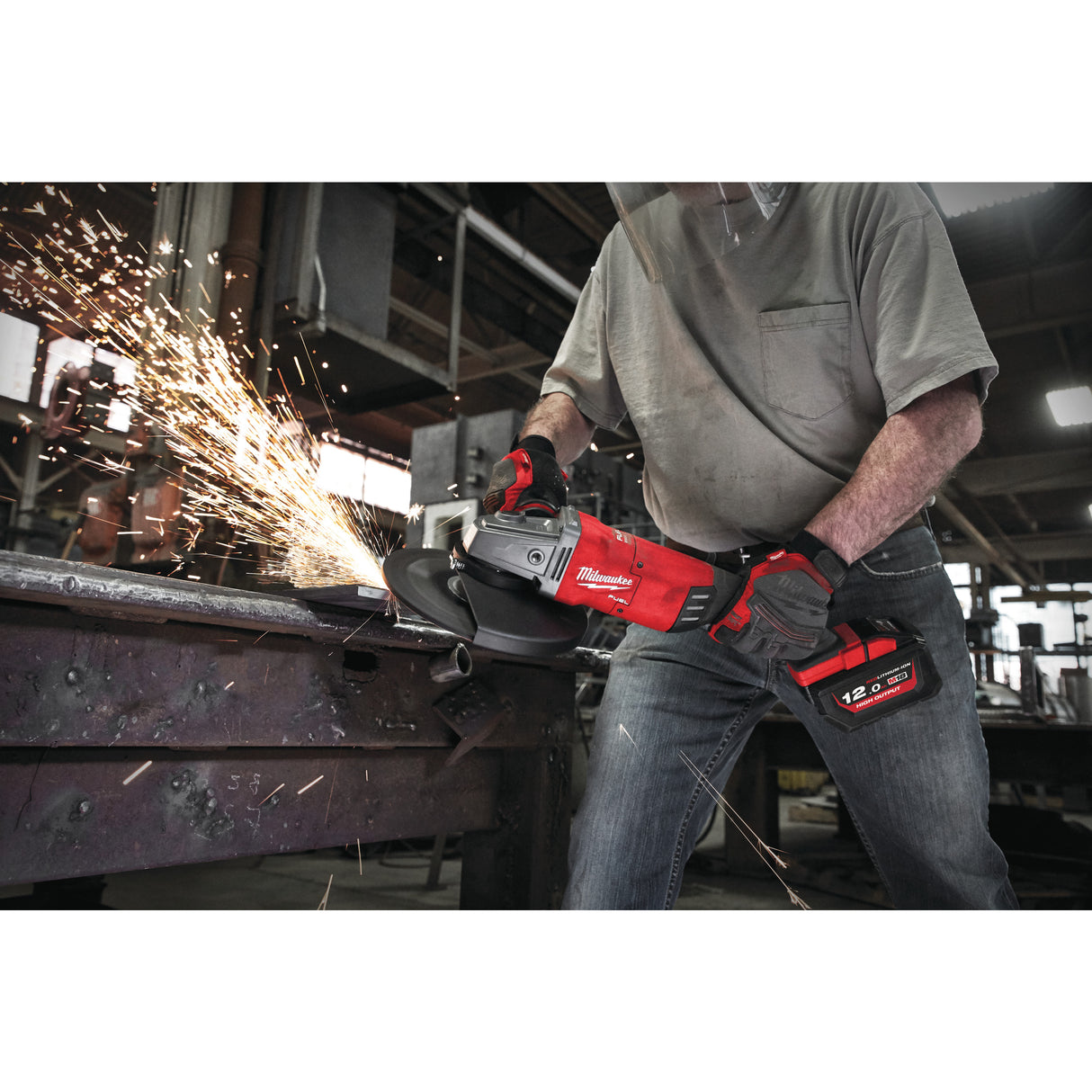 Milwaukee M18flag230xpdb-121c Polizor unghiular 230 mm cu comutator tip clapetă M18 FUEL™ 4933499241