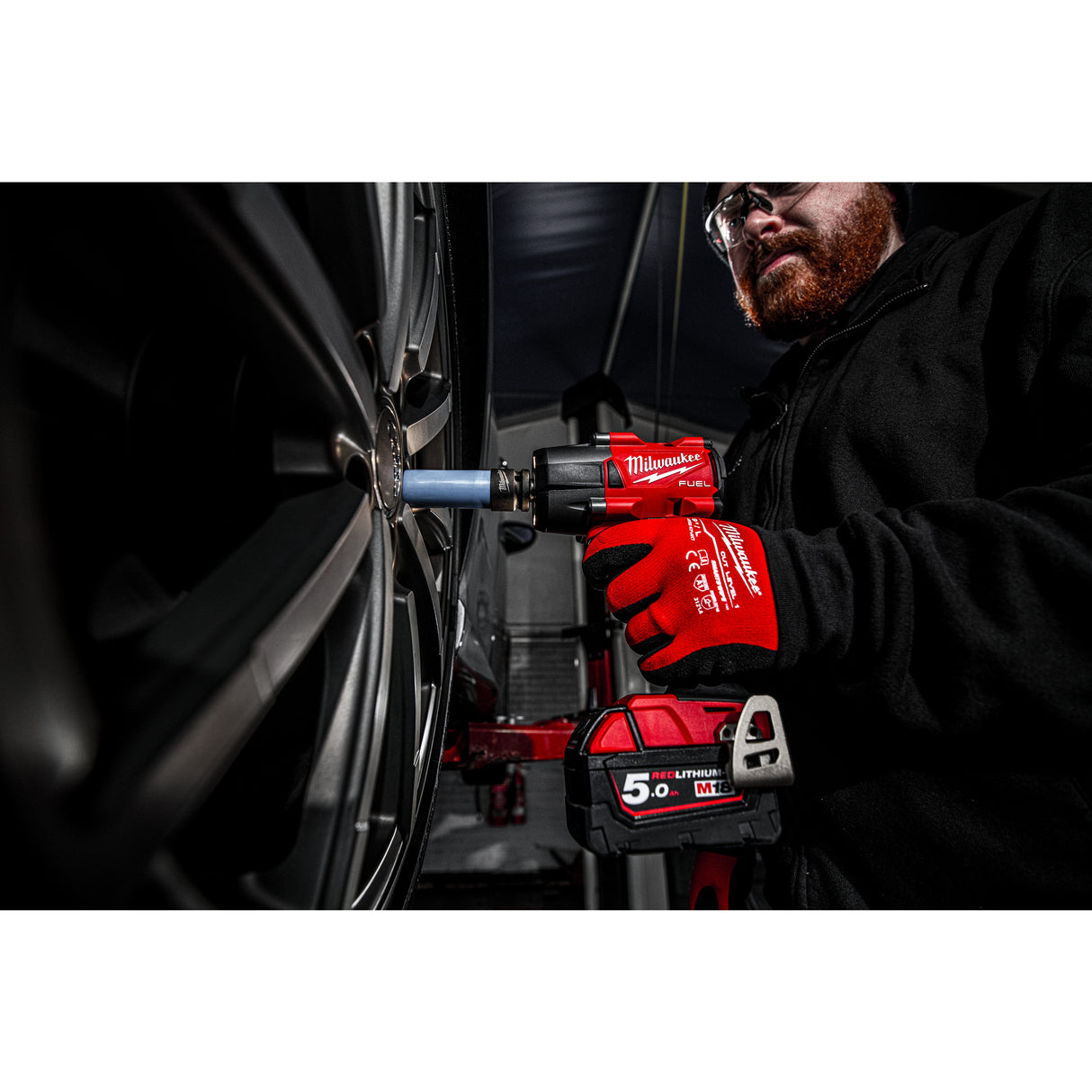 Milwaukee M18fmtiw2f12-502x cheie impact cu acumulator 4933478450