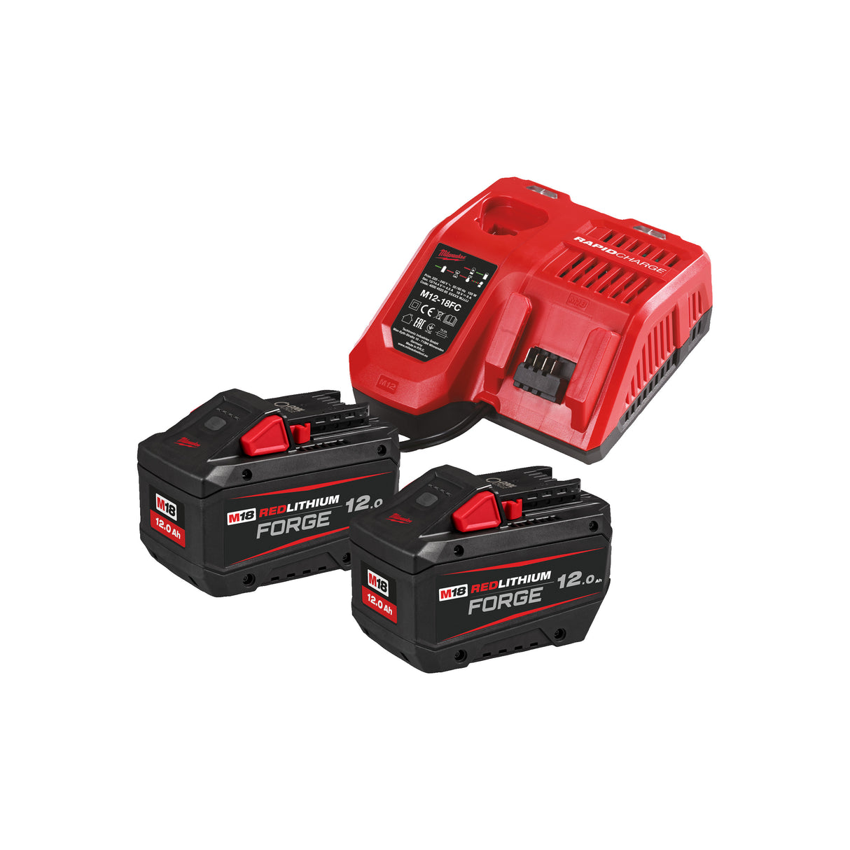 Milwaukee 4933498610 Set de acumulatori și încărcător M18™ FORGE™