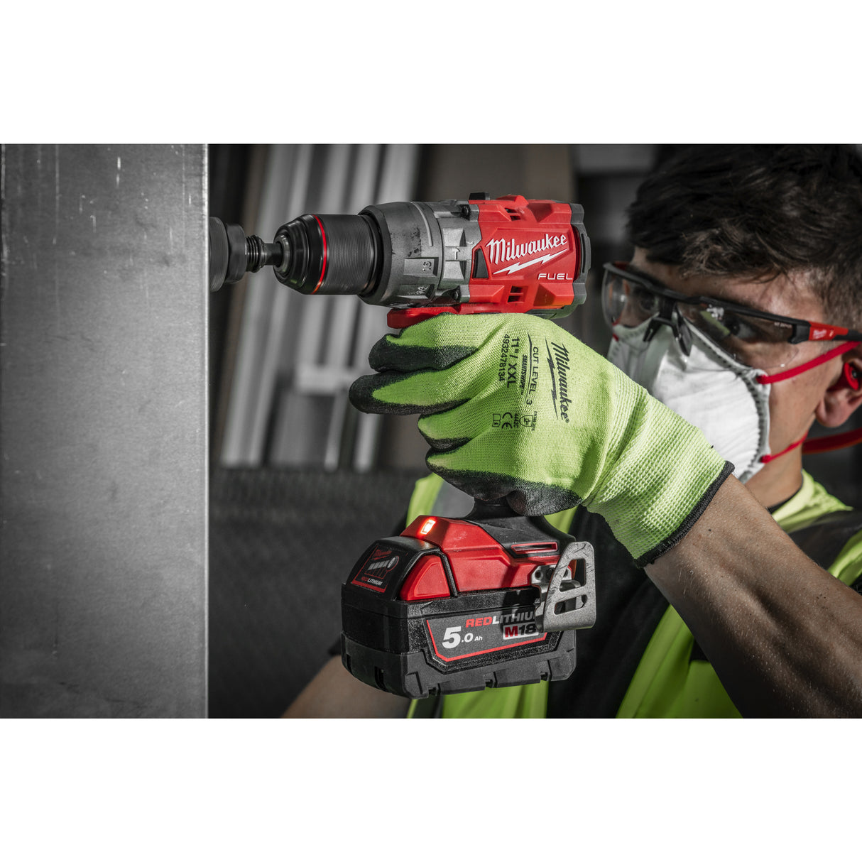 Milwaukee M18fpd3-502x mașină de găurit cu percuție 4933479860