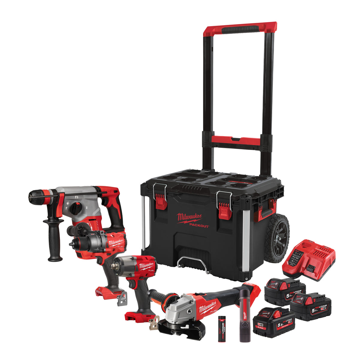 Milwaukee M18fpp4d-555t set scule 4933492520