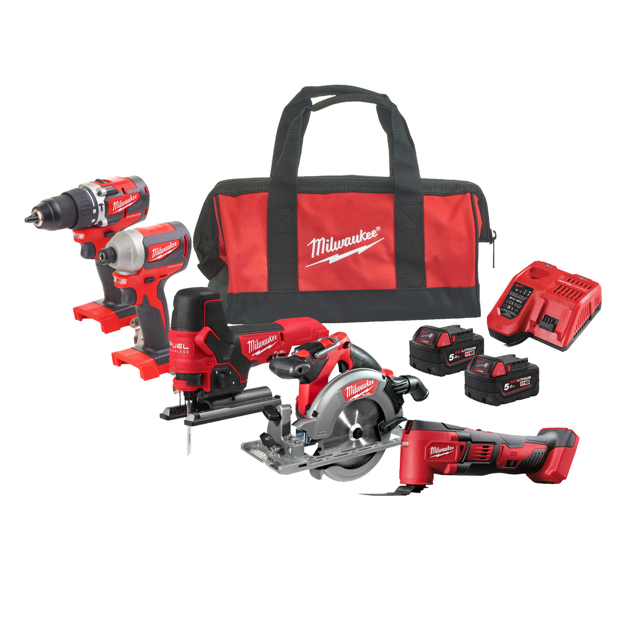 Milwaukee M18 fpp5k-502b set scule   4933471209