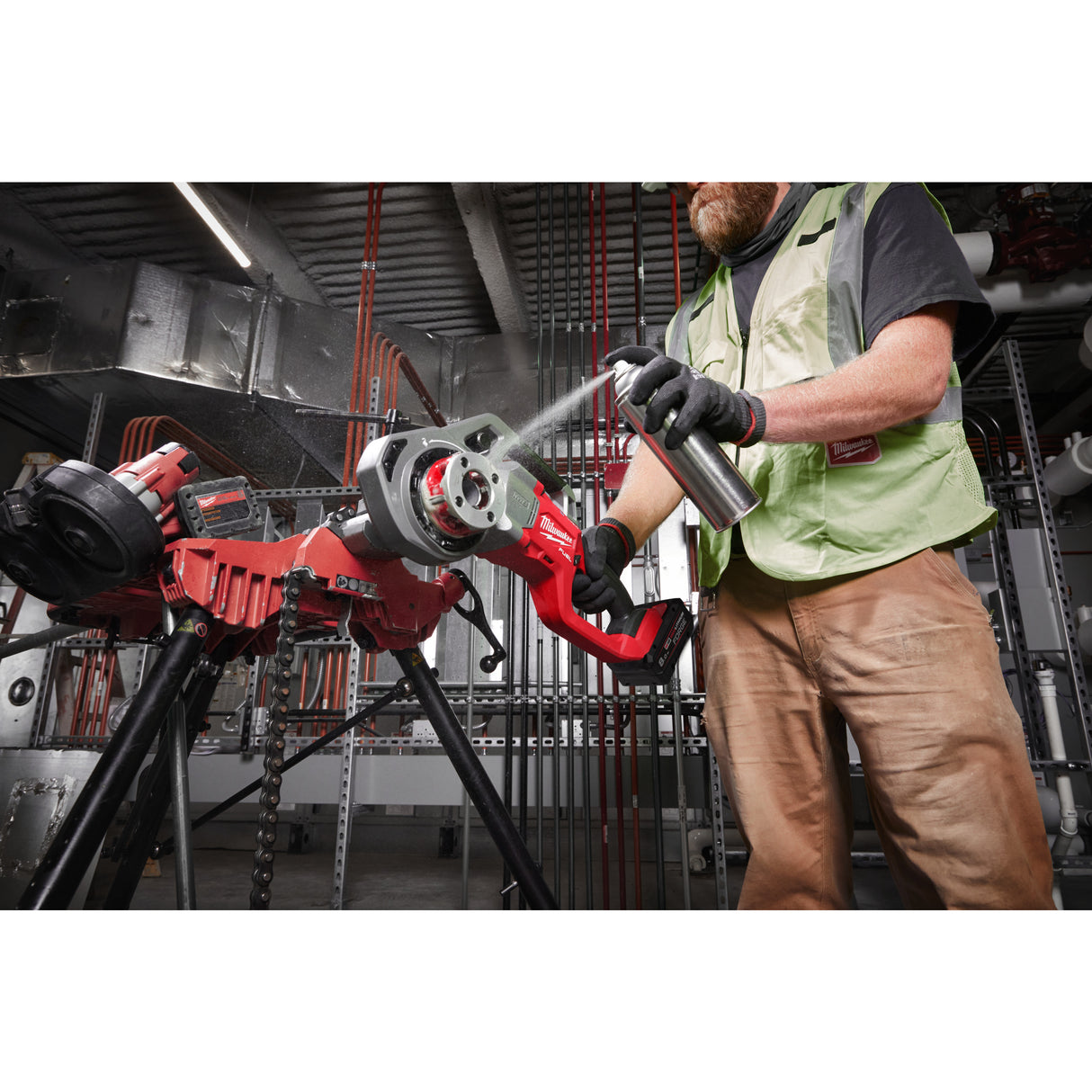 Milwaukee 4933499198 Dispozitiv de filetat țevi 1 ¼″ M18 FUEL™ one-key™