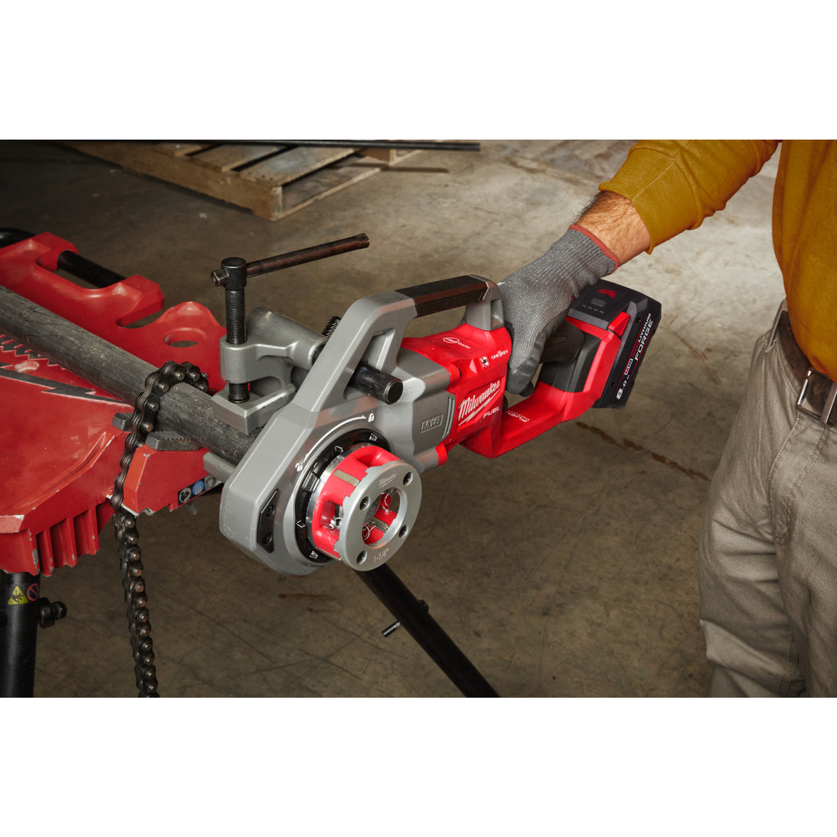 Milwaukee 4933499198 Dispozitiv de filetat țevi 1 ¼″ M18 FUEL™ one-key™