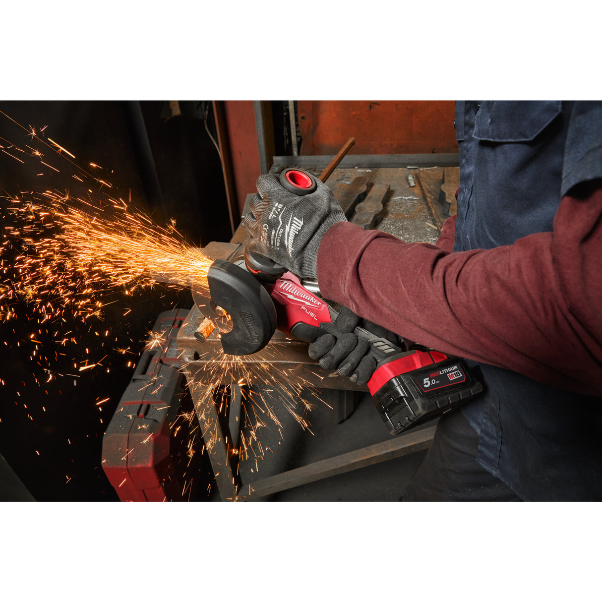 Milwaukee M18fsag125x-0x polizor unghiular cu acumulator 4933478428