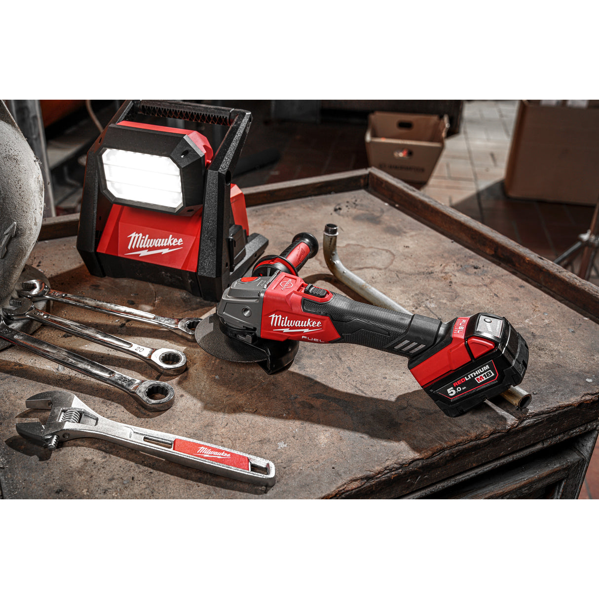 Milwaukee M18fsag125xb-502x polizor ung+acu   4933478430