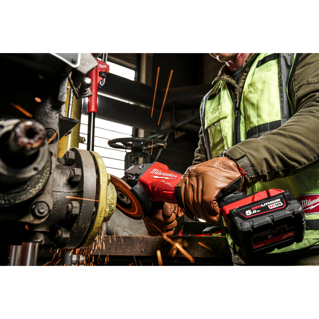 Milwaukee M18fsagv125xpdb-0x polizor unghiular cu acumulator 4933478437