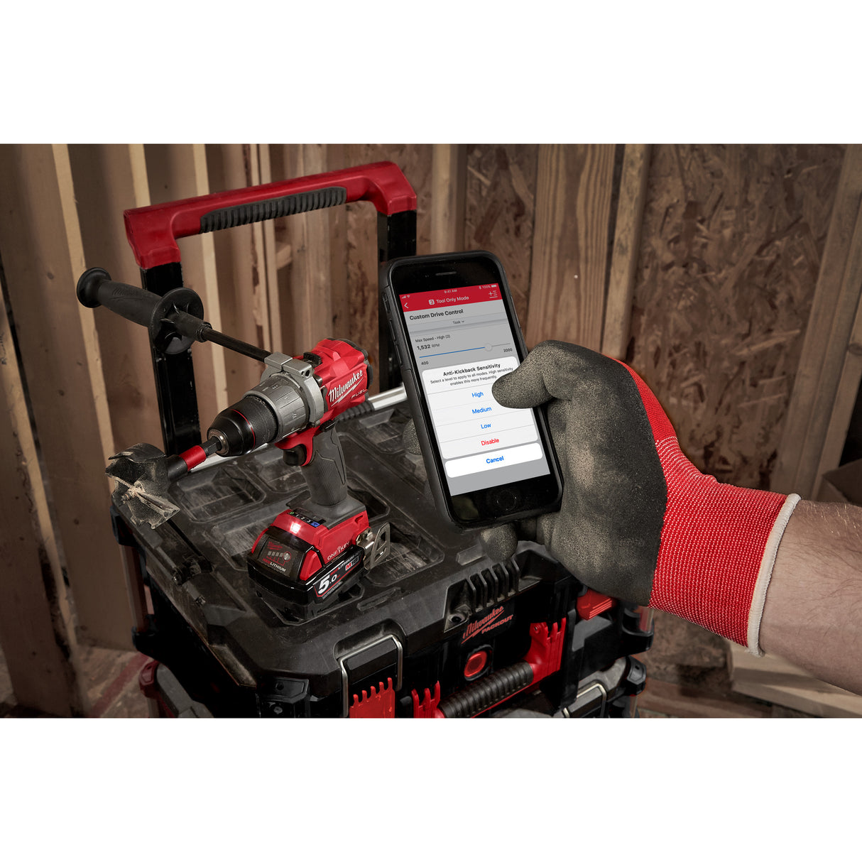 Milwaukee M18onedd2-502x mașină de găurit și înșurubat cu acumulator 4933464525