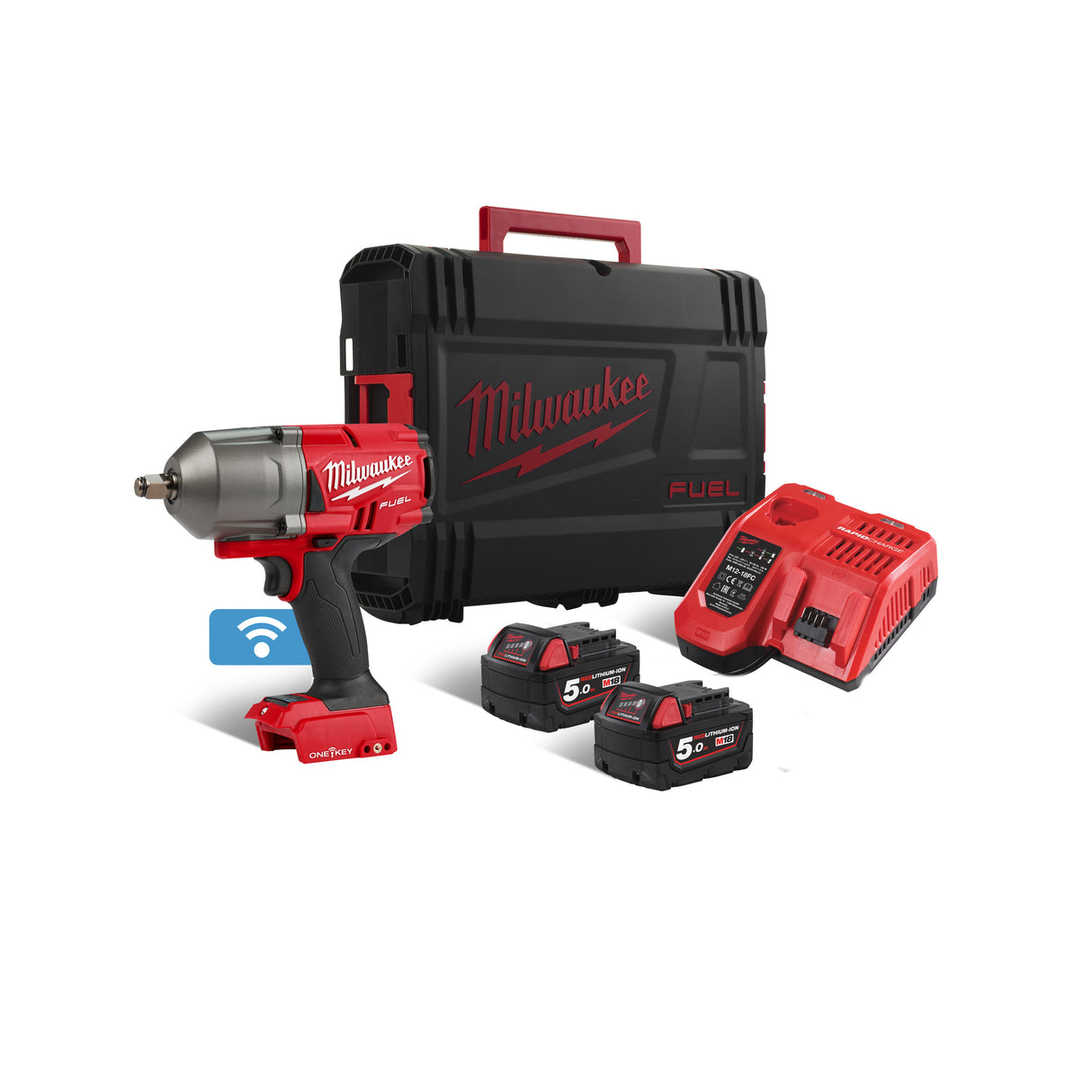 Milwaukee M18onefhiwf12-502x cheie impact cu acumulator 4933459727