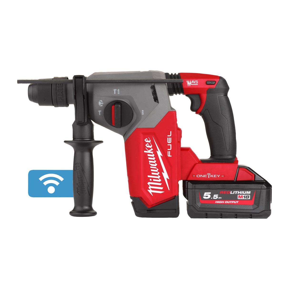 Milwaukee M18onefhx-552x ciocan rotoper. acu.   4933478504