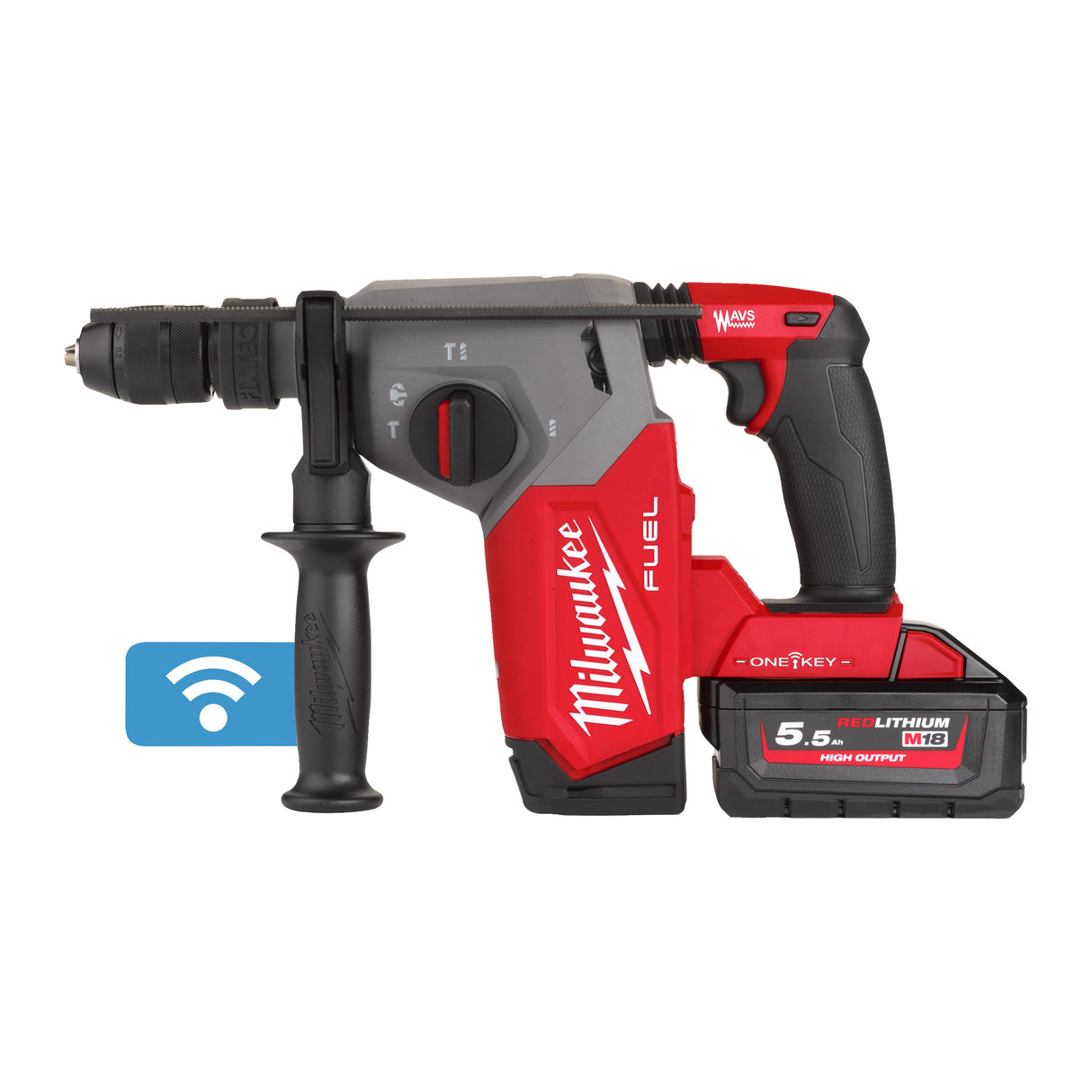 Milwaukee M18onefhx-552x ciocan rotopercutor cu acumulator 4933478504