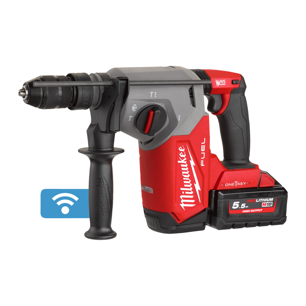 Milwaukee M18onefhx-552x ciocan rotopercutor cu acumulator 4933478504