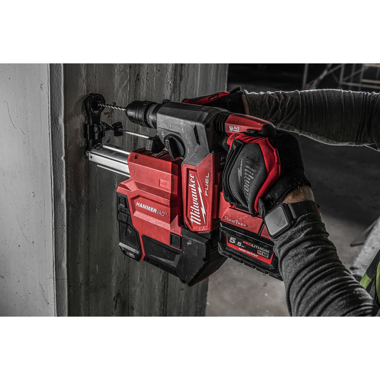 Milwaukee M18onefhxdel-552c ciocan rotoper acu   4933478506