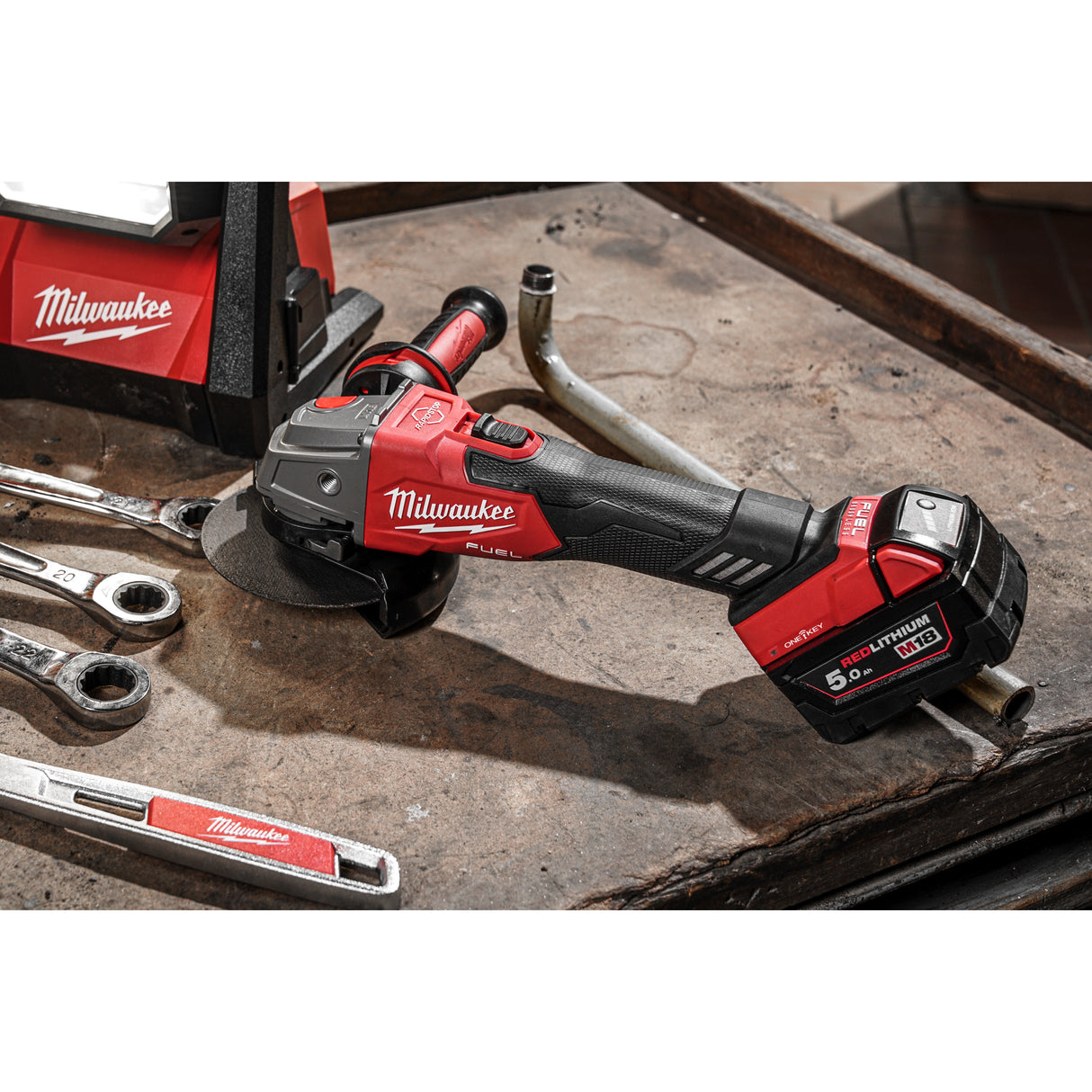 Milwaukee M18onefsag125xb-0x polizor unghiular cu acumulator 4933478433