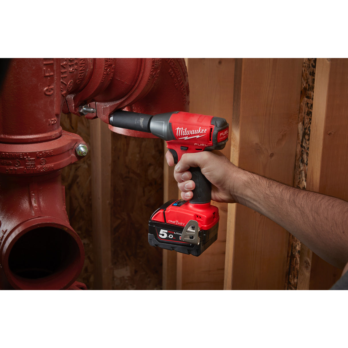 Milwaukee M18oneiwf12-502x cheie impact cu acumulator 4933451374