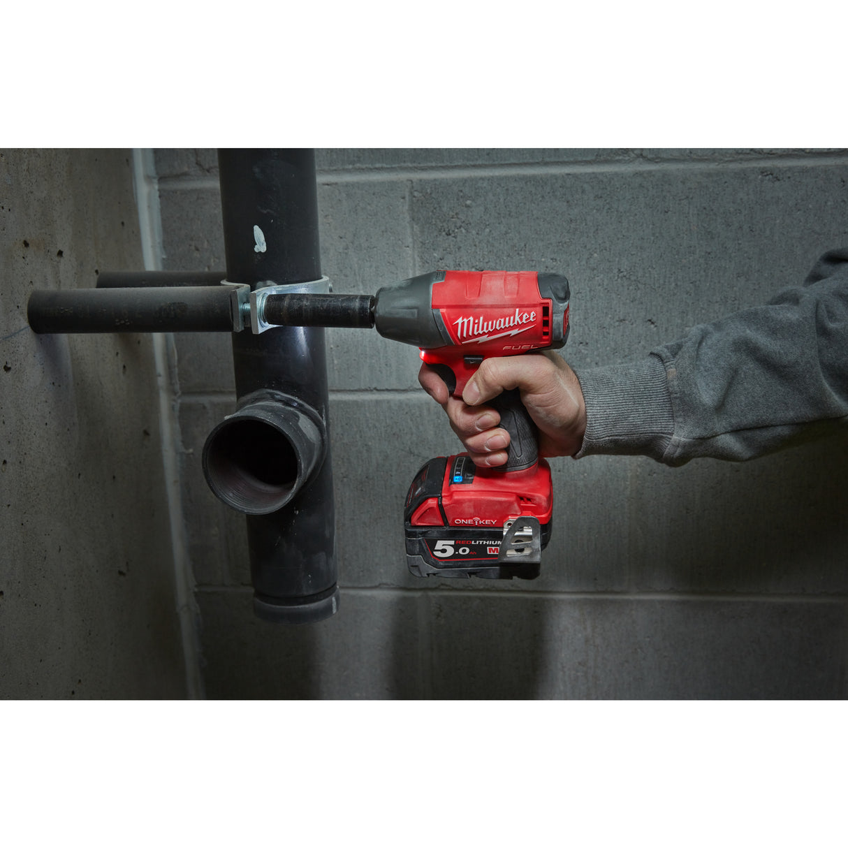 Milwaukee M18oneiwf12-502x cheie impact cu acumulator 4933451374