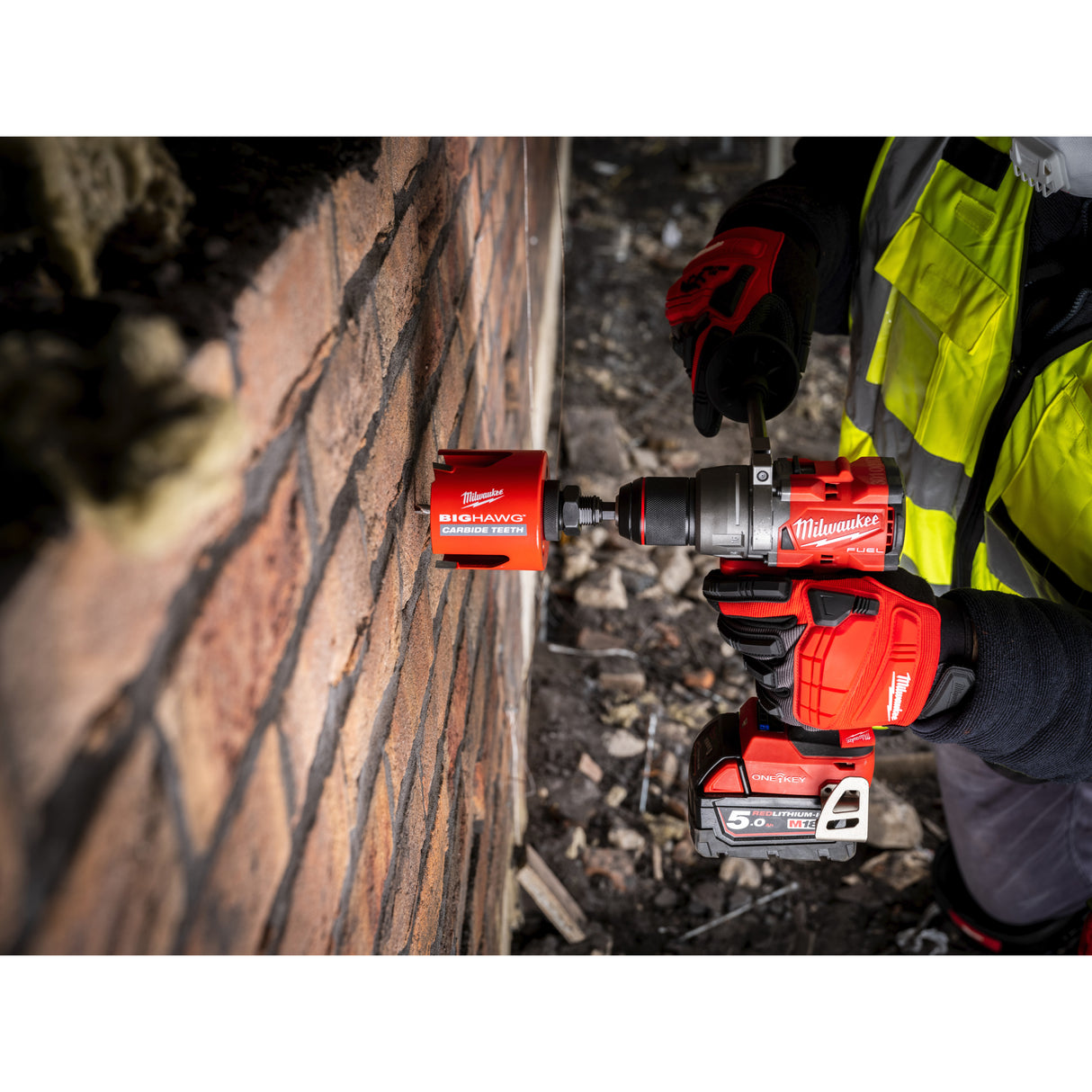 Milwaukee M18onepd3-0x mașină de găurit cu percuție 4933492798