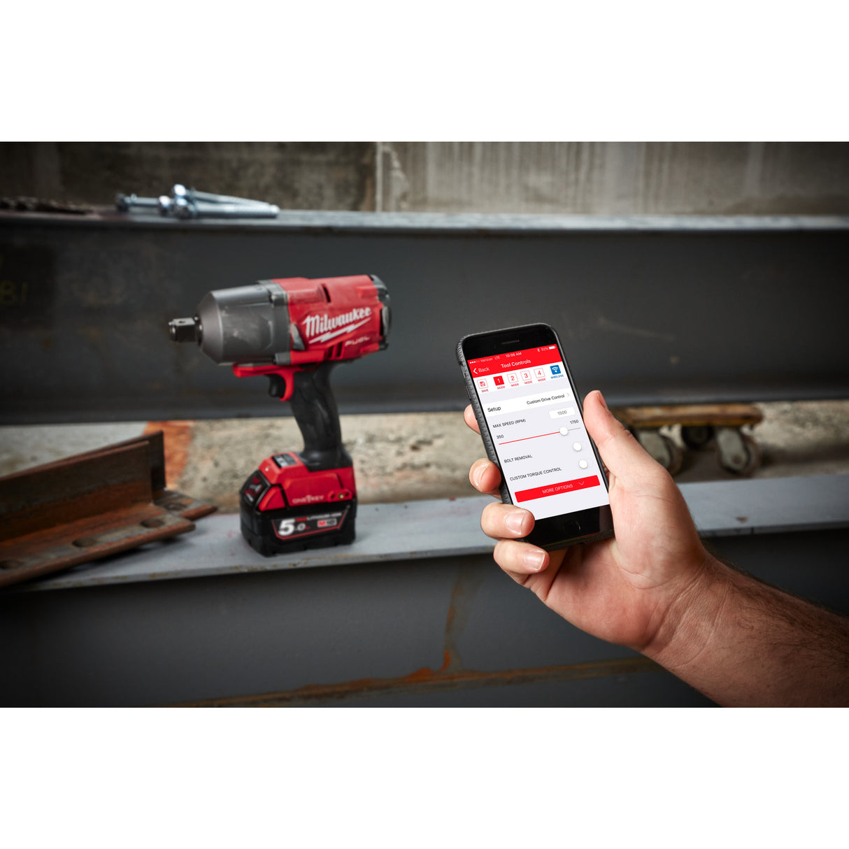 Milwaukee M18ONEPP2Q-502B set 2 scule, 2Acm., geantă. 4933492519