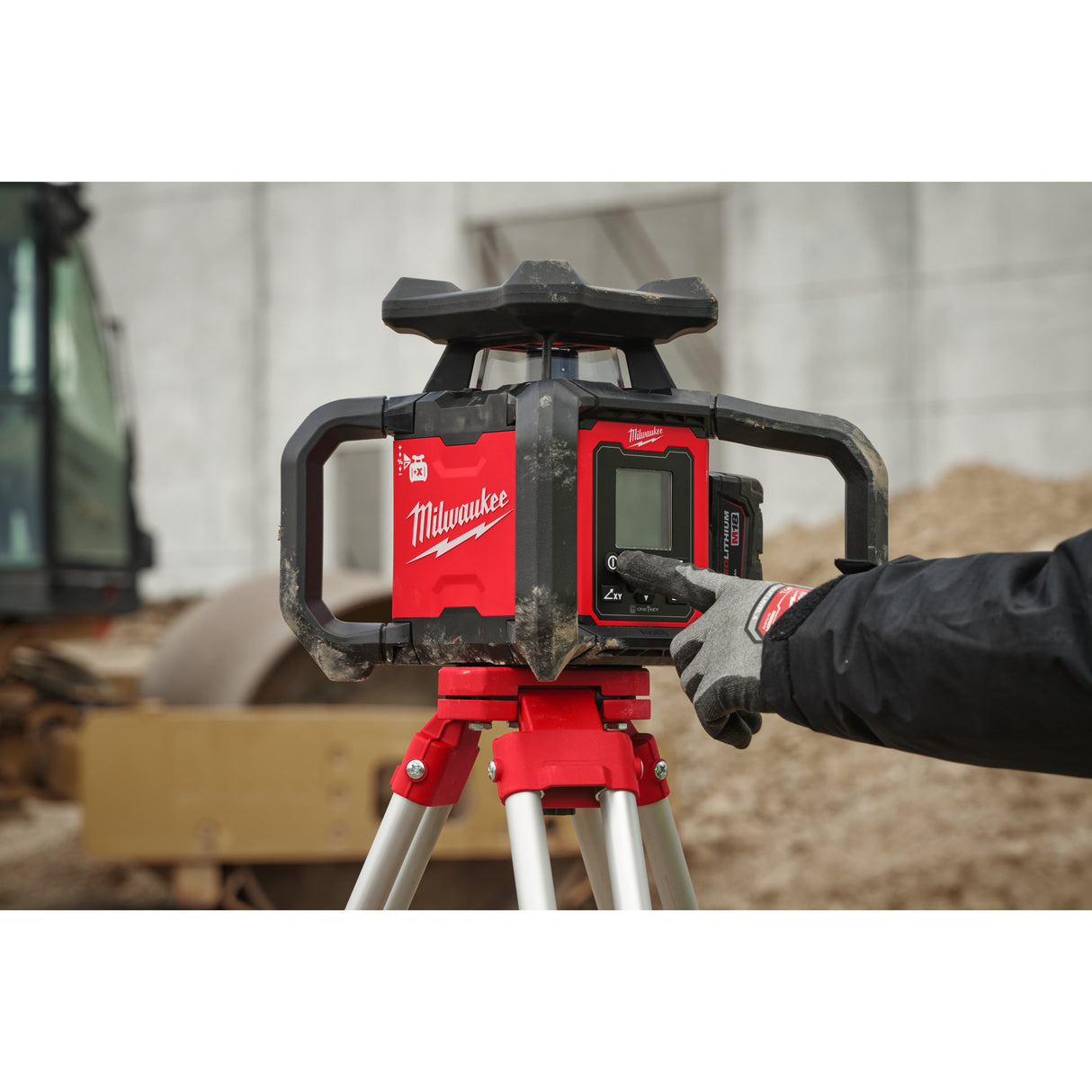 Milwaukee 4933493204 Nivelă laser rotativă, orizontală și verticală M18™1200 m cu one-key™