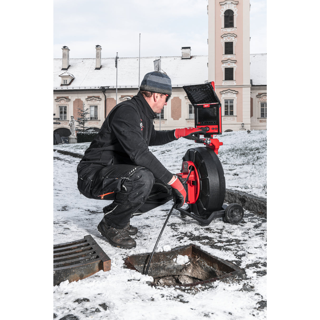 Milwaukee M18sic60hdr-0 cameră de inspecție canalizare M18™ 60 m, cap de cameră de 60 mm 4933493954