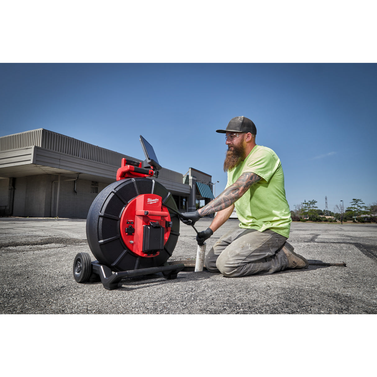 Milwaukee M18sic60hdr-0 cameră de inspecție canalizare M18™ 60 m, cap de cameră de 60 mm 4933493954