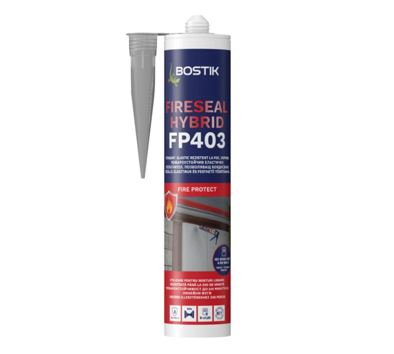 Etansant hibrid rezistent la foc Fireseal Hybrid FP403, alb, 290 ml